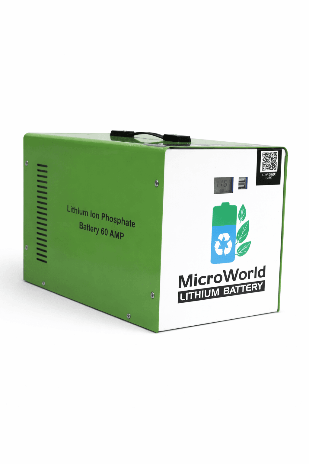 MicroWorld 12V 60Ah Lithium Battery (Non-BMS)