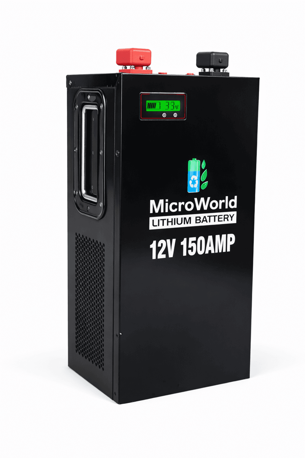 MicroWorld 12V 150Ah Lithium Battery (Simple BMS) view 2