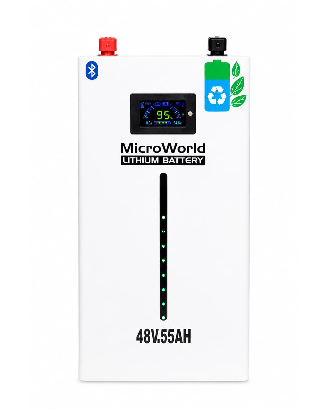 MicroWorld 48V 55Ah Smart Lithium Battery
