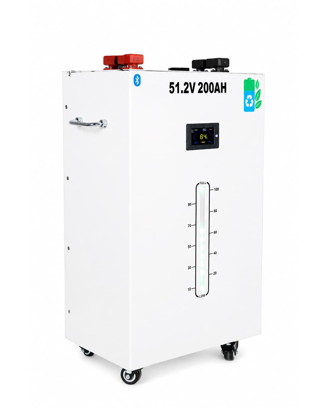 MicroWorld 51.2V 200Ah Smart Lithium Battery (with Built-in Fire Extinguisher) view 2